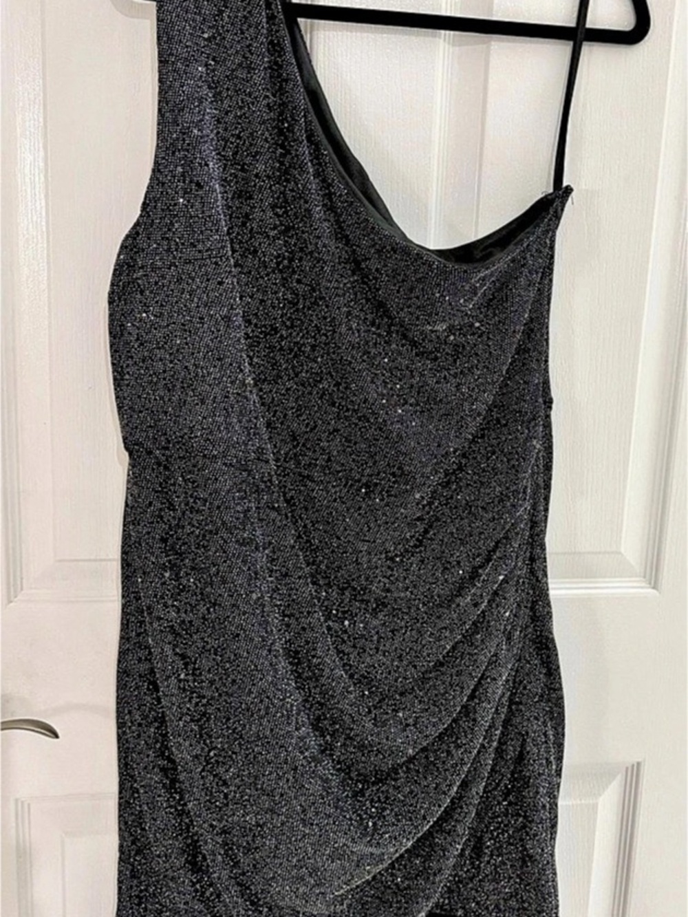SHEIN Cowl Neck Tank Top Black 2XL